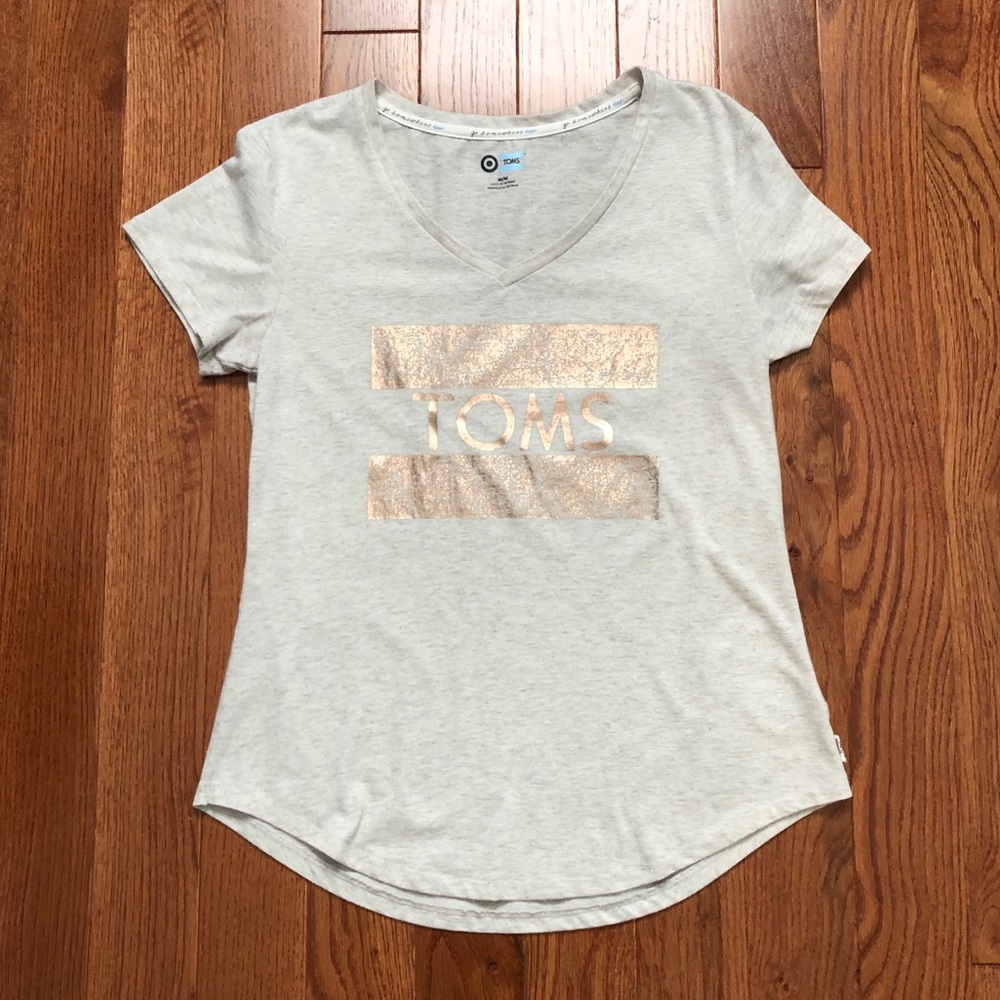 Toms v neck medium t shirt from Target